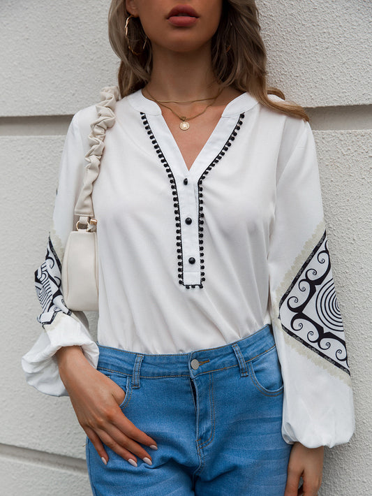 YESFASHION Women White Tops