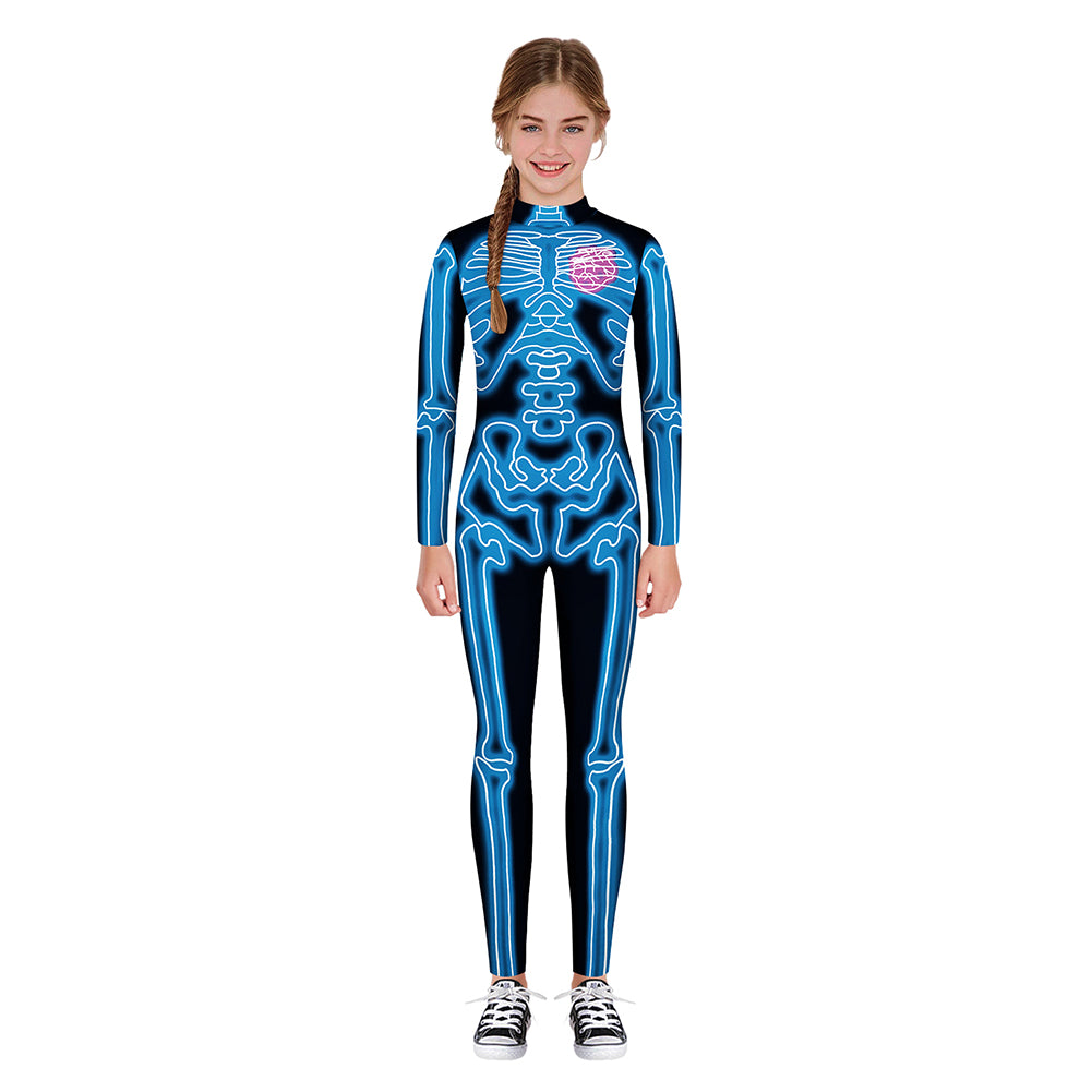 YESFASHION Halloween Digital Print Cos Cosplayer Jumpsuit