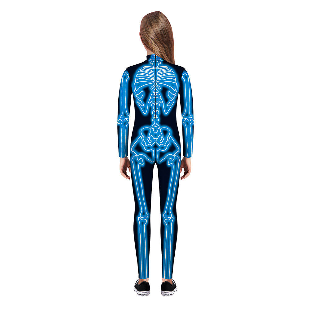 YESFASHION Halloween Digital Print Cos Cosplayer Jumpsuit