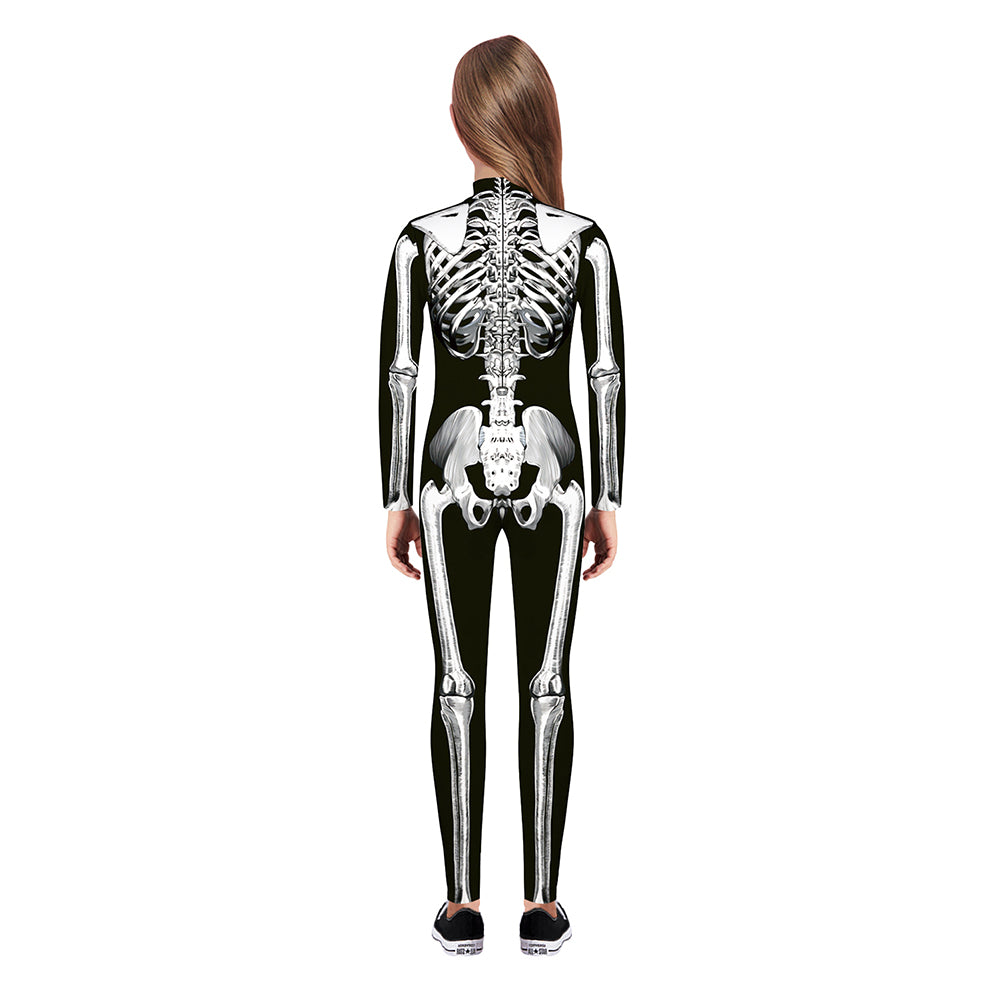 YESFASHION Halloween Digital Print Cos Cosplayer Jumpsuit