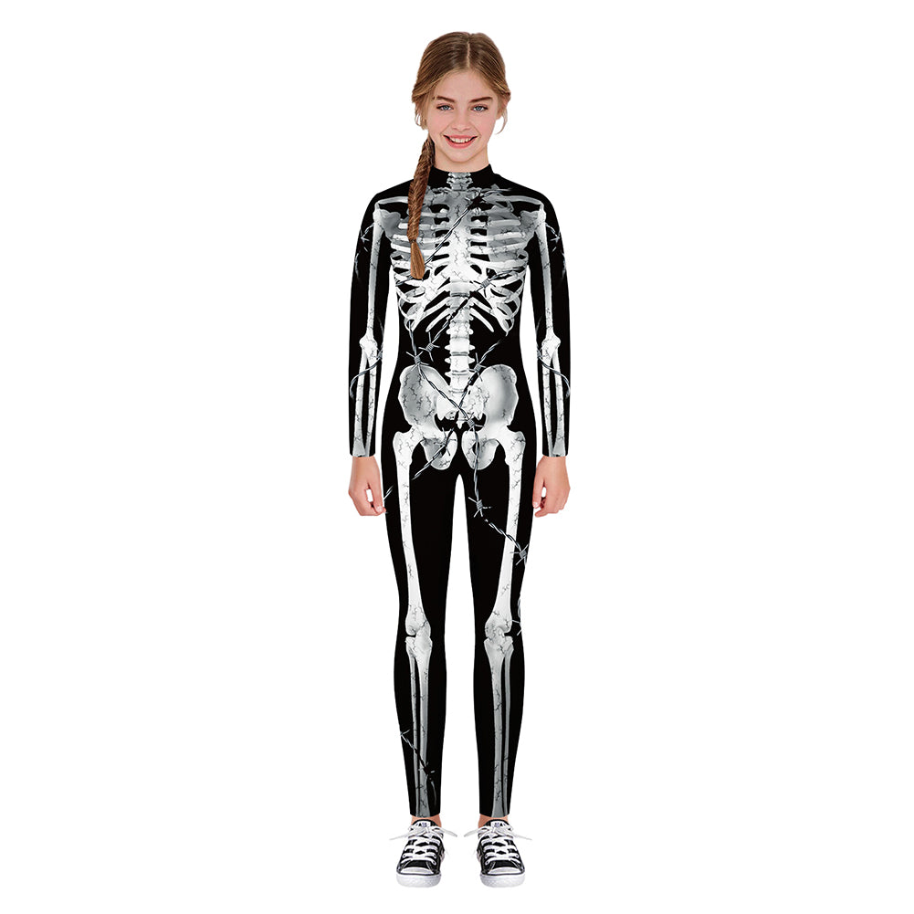 YESFASHION Halloween Digital Print Cos Cosplayer Jumpsuit