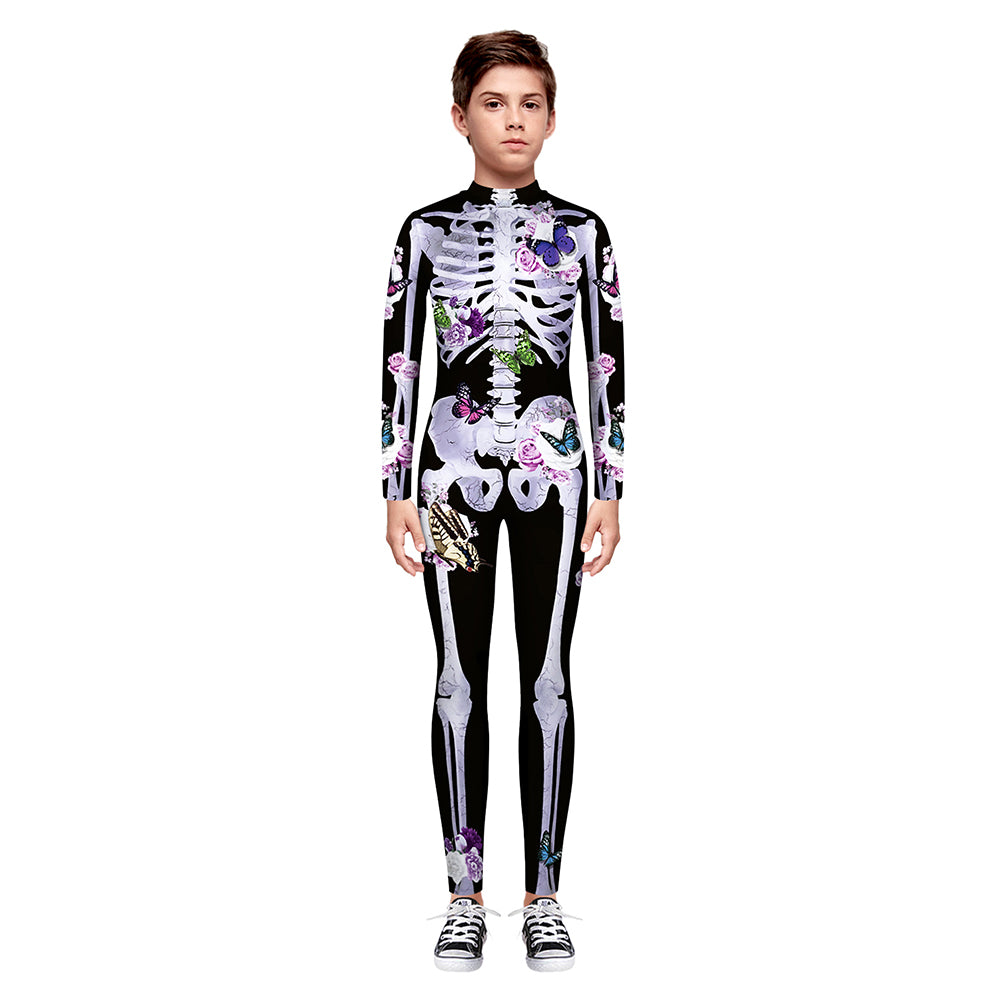 YESFASHION Halloween Digital Print Cos Cosplayer Jumpsuit