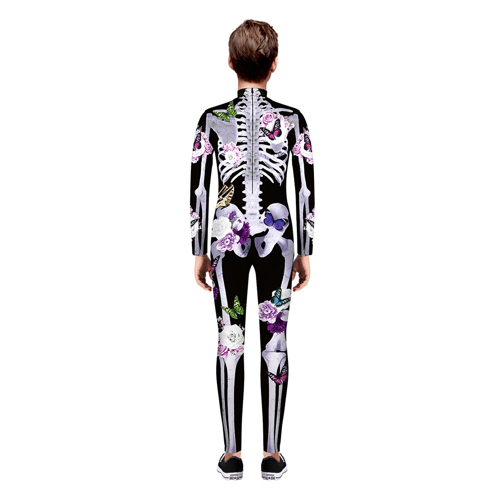 YESFASHION Halloween Digital Print Cos Cosplayer Jumpsuit